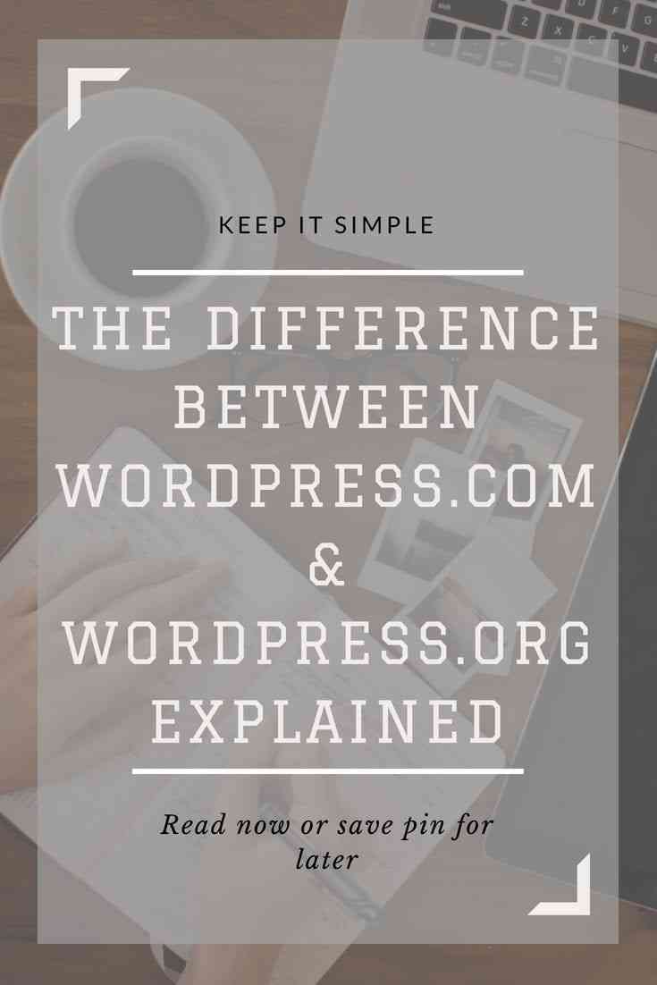 The Difference Between Wordpress And Wordpress Org Explained In